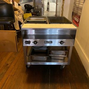 Commercial Food serving warmer